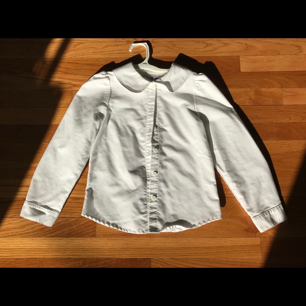 Peter Pan collar shirt Gymboree size 7